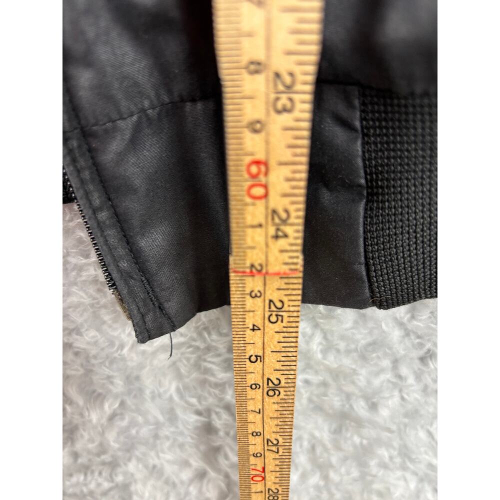 Members Only Vintage Racer Jacket Black Europe Craft Size 40 Mens Bomber - Picture 12 of 13